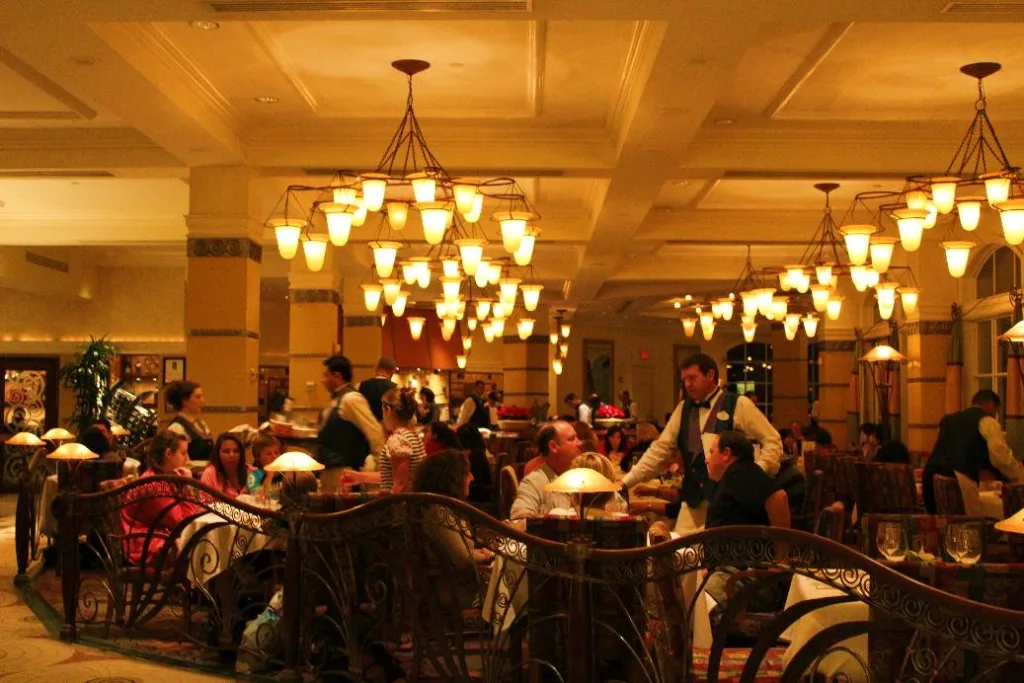 Top 15 best restaurants at disney world.