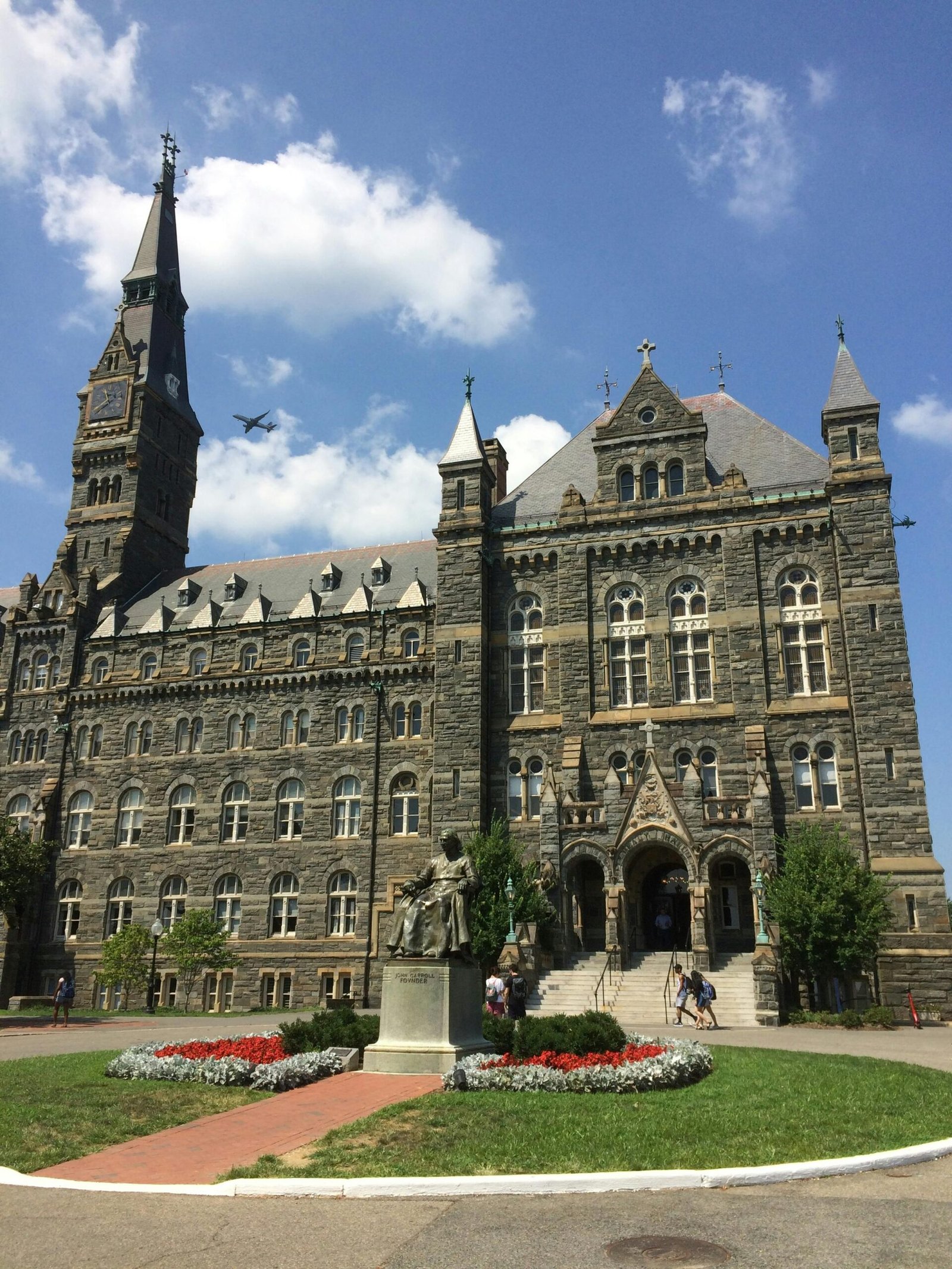 Students walking through the academic grounds of Cheyney University of Pennsylvania.